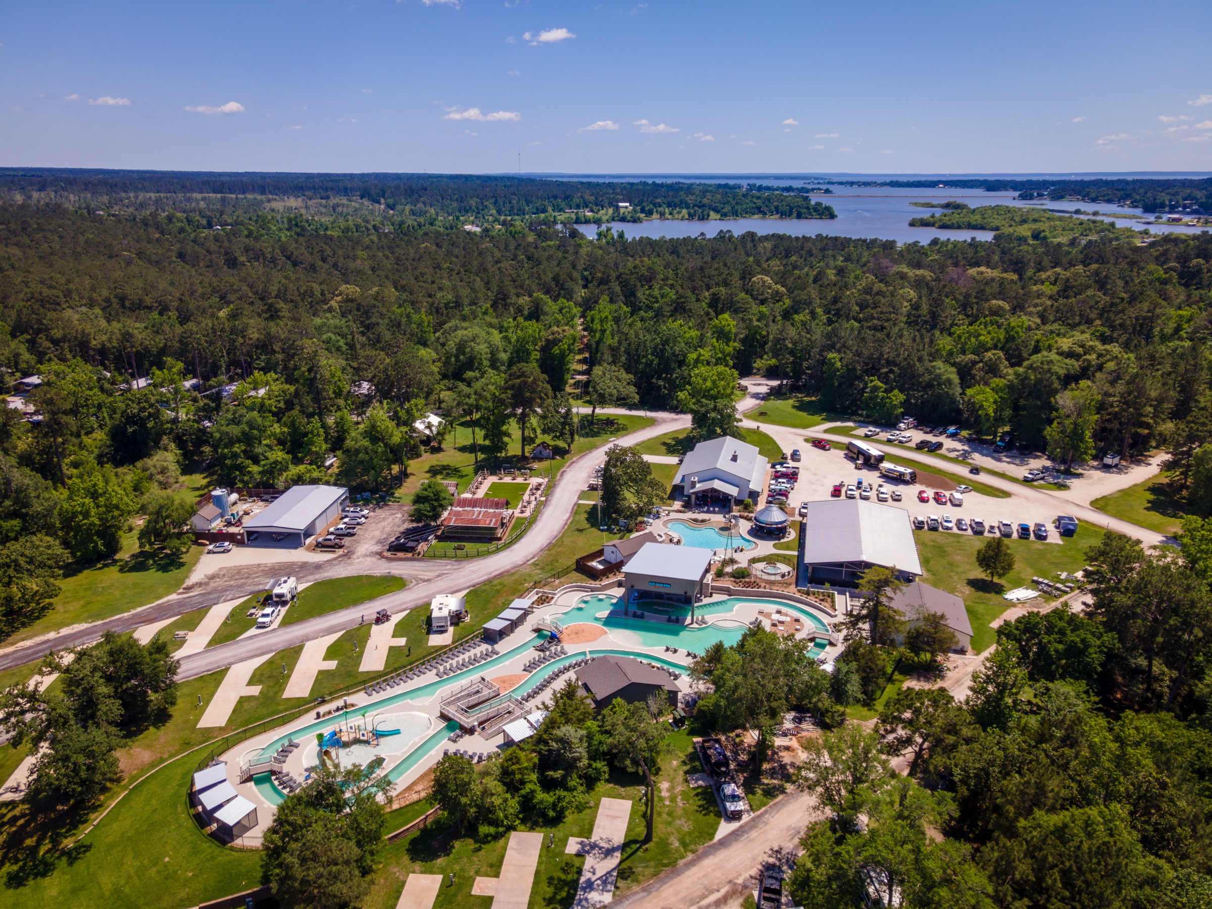 Two Creeks Crossing Resort near Lake Livingston