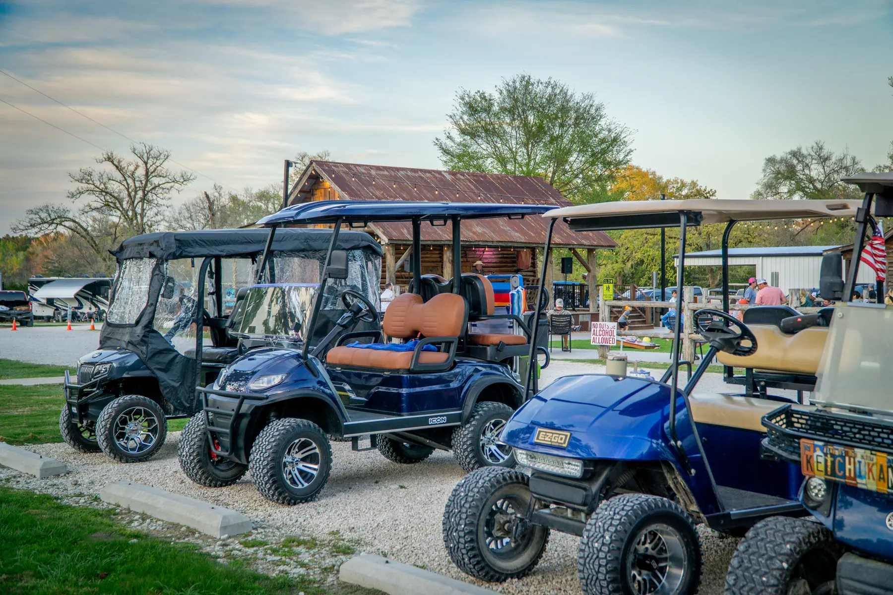 Golf cart days photo
